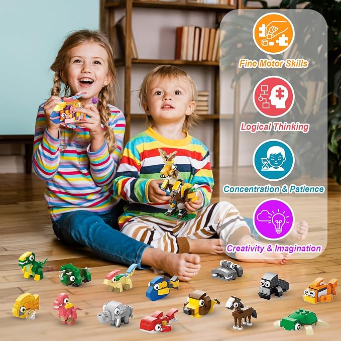 30PCS Mini Animal Building Blocks 3 Themes
