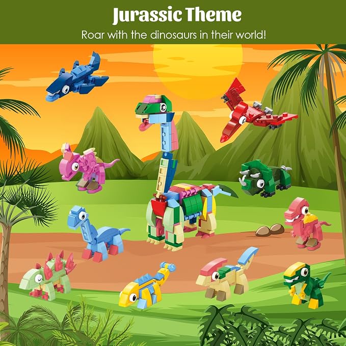 30PCS Mini Animal Building Blocks 3 Themes