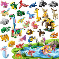 30PCS Mini Animal Building Blocks 3 Themes